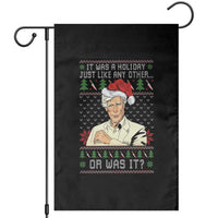 True Crime Christmas Keith Garden Flag Funny It Was A Holiday Just Like Any Other Or Was It - Wonder Print Shop