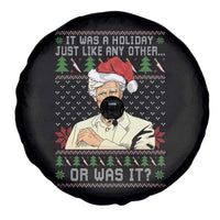 True Crime Christmas Keith Spare Tire Cover Funny It Was A Holiday Just Like Any Other Or Was It - Wonder Print Shop