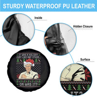 True Crime Christmas Keith Spare Tire Cover Funny It Was A Holiday Just Like Any Other Or Was It - Wonder Print Shop