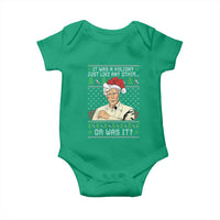 True Crime Christmas Keith Baby Onesie Funny It Was A Holiday Just Like Any Other Or Was It - Wonder Print Shop