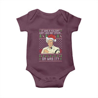 True Crime Christmas Keith Baby Onesie Funny It Was A Holiday Just Like Any Other Or Was It - Wonder Print Shop