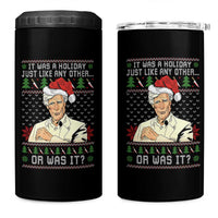 True Crime Christmas Keith 4 in 1 Can Cooler Tumbler Funny It Was A Holiday Just Like Any Other Or Was It - Wonder Print Shop