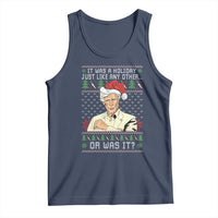 True Crime Christmas Keith Tank Top Funny It Was A Holiday Just Like Any Other Or Was It - Wonder Print Shop