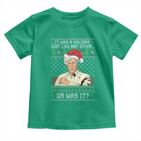 True Crime Christmas Keith Toddler T Shirt Funny It Was A Holiday Just Like Any Other Or Was It - Wonder Print Shop