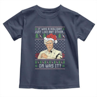 True Crime Christmas Keith Toddler T Shirt Funny It Was A Holiday Just Like Any Other Or Was It - Wonder Print Shop