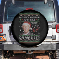 True Crime Christmas Keith Spare Tire Cover Funny It Was A Holiday Just Like Any Other Or Was It Bloody Hand - Wonder Print Shop