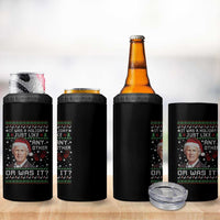 True Crime Christmas Keith 4 in 1 Can Cooler Tumbler Funny It Was A Holiday Just Like Any Other Or Was It Bloody Hand - Wonder Print Shop