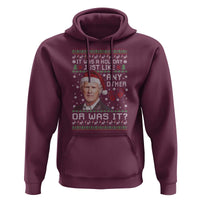 True Crime Christmas Keith Hoodie Funny It Was A Holiday Just Like Any Other Or Was It Bloody Hand - Wonder Print Shop