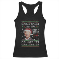 True Crime Christmas Keith Racerback Tank Top Funny It Was A Holiday Just Like Any Other Or Was It Bloody Hand - Wonder Print Shop