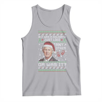 True Crime Christmas Keith Tank Top Funny It Was A Holiday Just Like Any Other Or Was It Bloody Hand - Wonder Print Shop