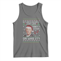 True Crime Christmas Keith Tank Top Funny It Was A Holiday Just Like Any Other Or Was It Bloody Hand - Wonder Print Shop