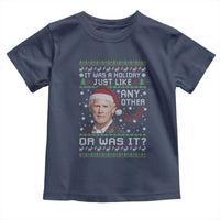 True Crime Christmas Keith Toddler T Shirt Funny It Was A Holiday Just Like Any Other Or Was It Bloody Hand - Wonder Print Shop