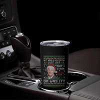 True Crime Christmas Keith Tumbler Cup Funny It Was A Holiday Just Like Any Other Or Was It Bloody Hand - Wonder Print Shop