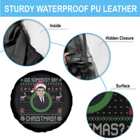 Did Somebody Say Christmas Spare Tire Cover Funny 90s Movie Lloyd Xmas - Wonder Print Shop