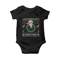 Did Somebody Say Christmas Baby Onesie Funny 90s Movie Lloyd Xmas - Wonder Print Shop