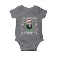 Did Somebody Say Christmas Baby Onesie Funny 90s Movie Lloyd Xmas - Wonder Print Shop