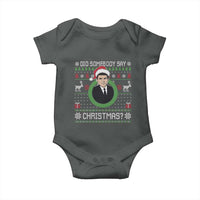 Did Somebody Say Christmas Baby Onesie Funny 90s Movie Lloyd Xmas - Wonder Print Shop