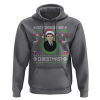 Did Somebody Say Christmas Hoodie Funny 90s Movie Lloyd Xmas - Wonder Print Shop