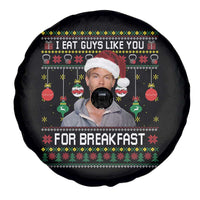 Funny Christmas Jeffrey Dahmer Spare Tire Cover I Eat Guys Like You For Breakfast Serial Killer - Wonder Print Shop