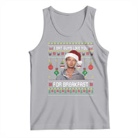 Funny Christmas Jeffrey Dahmer Tank Top I Eat Guys Like You For Breakfast Serial Killer - Wonder Print Shop
