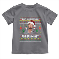Funny Christmas Jeffrey Dahmer Toddler T Shirt I Eat Guys Like You For Breakfast Serial Killer - Wonder Print Shop