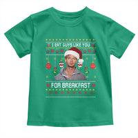 Funny Christmas Jeffrey Dahmer Toddler T Shirt I Eat Guys Like You For Breakfast Serial Killer - Wonder Print Shop