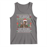 Funny Christmas Billy Meme Tank Top I Aint Asking For The World Here Just An 8 Ball And 2 Million Dollars - Wonder Print Shop