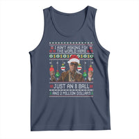 Funny Christmas Billy Meme Tank Top I Aint Asking For The World Here Just An 8 Ball And 2 Million Dollars - Wonder Print Shop