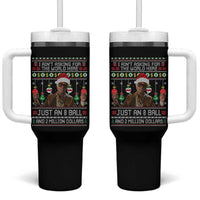 Funny Christmas Billy Meme Tumbler With Handle I Aint Asking For The World Here Just An 8 Ball And 2 Million Dollars - Wonder Print Shop
