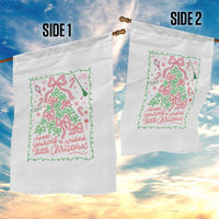 Have Yourself A Wicked Little Christmas Garden Flag Funny Xmas Wizard Princess - Wonder Print Shop
