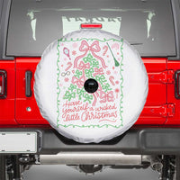 Have Yourself A Wicked Little Christmas Spare Tire Cover Funny Xmas Wizard Princess - Wonder Print Shop