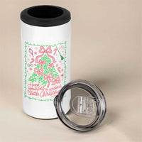Have Yourself A Wicked Little Christmas 4 in 1 Can Cooler Tumbler Funny Xmas Wizard Princess - Wonder Print Shop