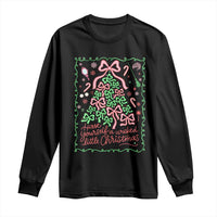 Have Yourself A Wicked Little Christmas Long Sleeve Shirt Funny Xmas Wizard Princess - Wonder Print Shop