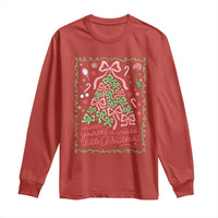 Have Yourself A Wicked Little Christmas Long Sleeve Shirt Funny Xmas Wizard Princess - Wonder Print Shop