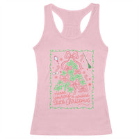 Have Yourself A Wicked Little Christmas Racerback Tank Top Funny Xmas Wizard Princess - Wonder Print Shop