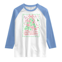 Have Yourself A Wicked Little Christmas Raglan Shirt Funny Xmas Wizard Princess - Wonder Print Shop