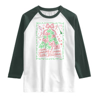 Have Yourself A Wicked Little Christmas Raglan Shirt Funny Xmas Wizard Princess - Wonder Print Shop