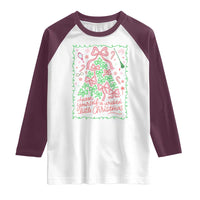 Have Yourself A Wicked Little Christmas Raglan Shirt Funny Xmas Wizard Princess - Wonder Print Shop