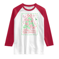 Have Yourself A Wicked Little Christmas Raglan Shirt Funny Xmas Wizard Princess - Wonder Print Shop