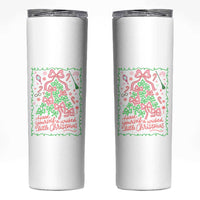 Have Yourself A Wicked Little Christmas Skinny Tumbler Funny Xmas Wizard Princess - Wonder Print Shop
