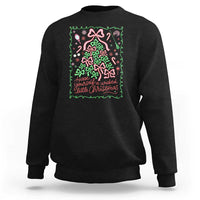 Have Yourself A Wicked Little Christmas Sweatshirt Funny Xmas Wizard Princess - Wonder Print Shop