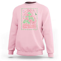 Have Yourself A Wicked Little Christmas Sweatshirt Funny Xmas Wizard Princess - Wonder Print Shop