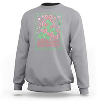 Have Yourself A Wicked Little Christmas Sweatshirt Funny Xmas Wizard Princess - Wonder Print Shop