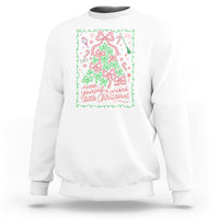Have Yourself A Wicked Little Christmas Sweatshirt Funny Xmas Wizard Princess - Wonder Print Shop