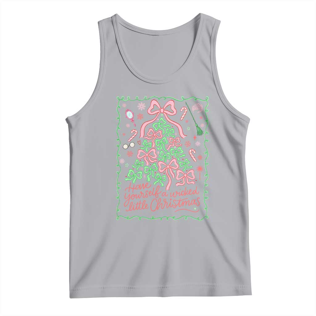 Have Yourself A Wicked Little Christmas Tank Top Funny Xmas Wizard Princess - Wonder Print Shop