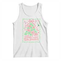 Have Yourself A Wicked Little Christmas Tank Top Funny Xmas Wizard Princess - Wonder Print Shop