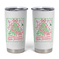 Have Yourself A Wicked Little Christmas Tumbler Cup Funny Xmas Wizard Princess - Wonder Print Shop