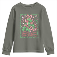 Have Yourself A Wicked Little Christmas Youth Sweatshirt Funny Xmas Wizard Princess - Wonder Print Shop