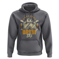 Brewski Skiing Beer Hoodie Funny Skiing Skier Ski Vacation - Wonder Print Shop