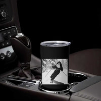 Funny Skiing Nun Graphics Photo Skier Winter Sport Tumbler Cup - Wonder Print Shop